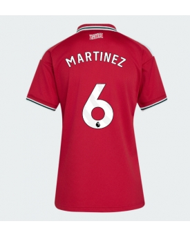 Manchester United Lisandro Martinez #6 Maglia Gara Casa Repliche 2026-27 Donna Maniche Corte Manchester United Lisandro Martinez #6 Maglia Gara Casa Repliche 2026-27 Donna Maniche Corte